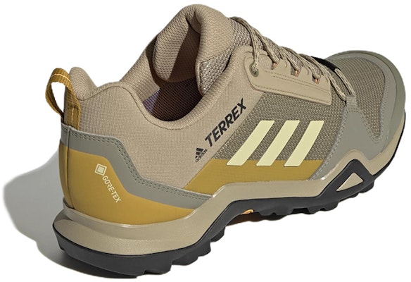 adidas Terrex Ax3 Gore-tex Hiking 'Khaki' GZ3013 Shop adidas Terrex Ax3 Gore-tex Hiking 'Khaki' GZ3013