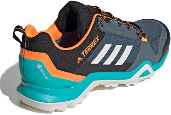 adidas Terrex AX3 GTX 'Negro Verde Naranja' FV6850 Shop adidas Terrex AX3 GTX 'Negro Verde Naranja' FV6850