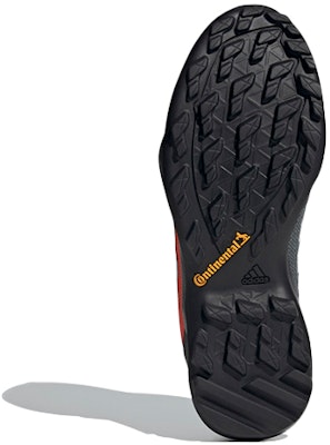 adidas Terrex Ax3 Hiking 'Hitam Oranye' FX4577 Details for adidas Terrex Ax3 Hiking 'Hitam Oranye' FX4577