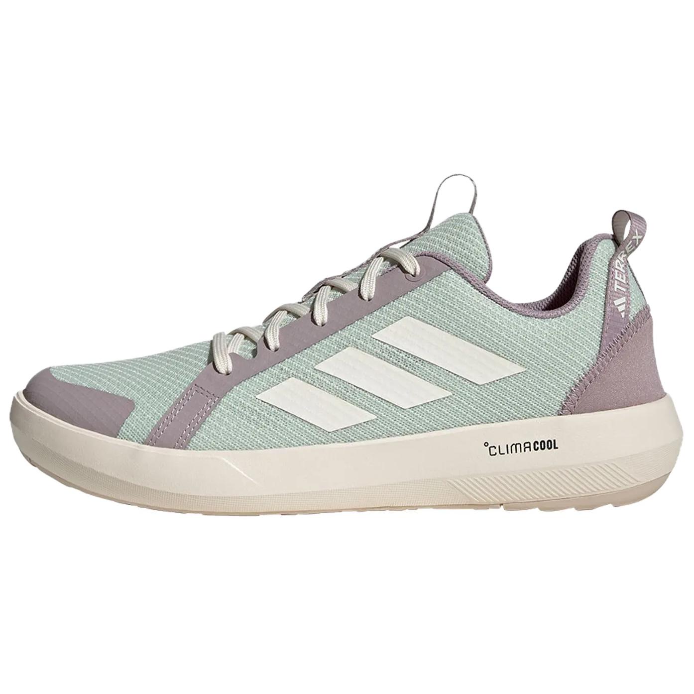 adidas Terrex Boat Climacool Low Hiking Shoes Mint Green Anti-Slip. JS2955