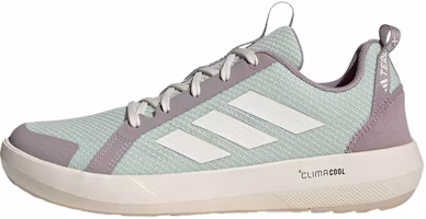 adidas Terrex Boat Climacool Low Hiking Shoes Mint Green Anti-Slip. JS2955 adidas Terrex Boat Climacool Low Hiking Shoes Mint Green Anti-Slip. JS2955