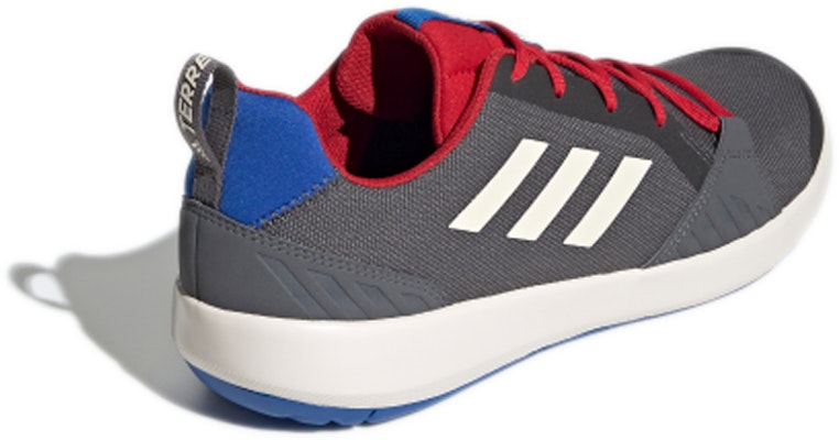 adidas Terrex Boat Lace Dlx 'Kelabu Putih Biru' G26531 Shop adidas Terrex Boat Lace Dlx 'Kelabu Putih Biru' G26531
