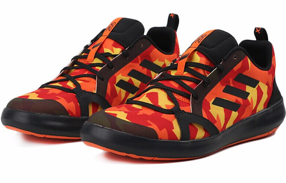 Shop adidas Terrex Boat S.Rdy 黑橙