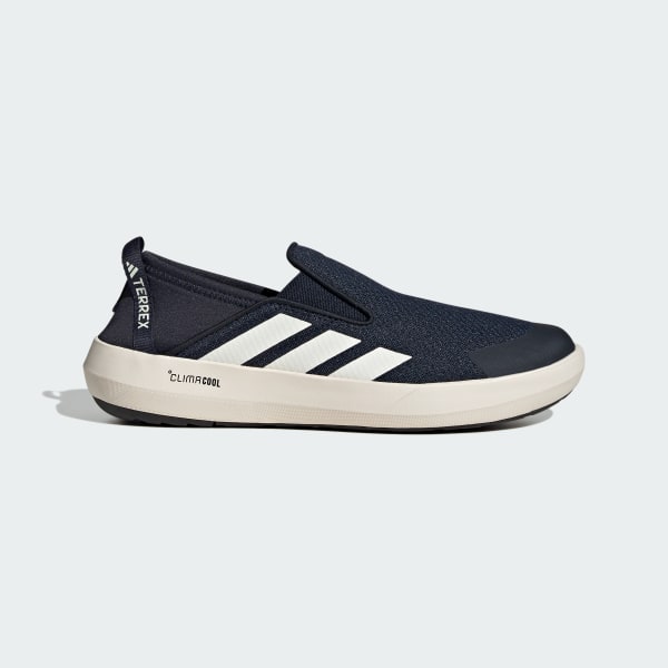 Adidas TERREX Boat Slip-On Climacool Shoes Legend Ink/Chalk White/Semi Impact Orange JI3503