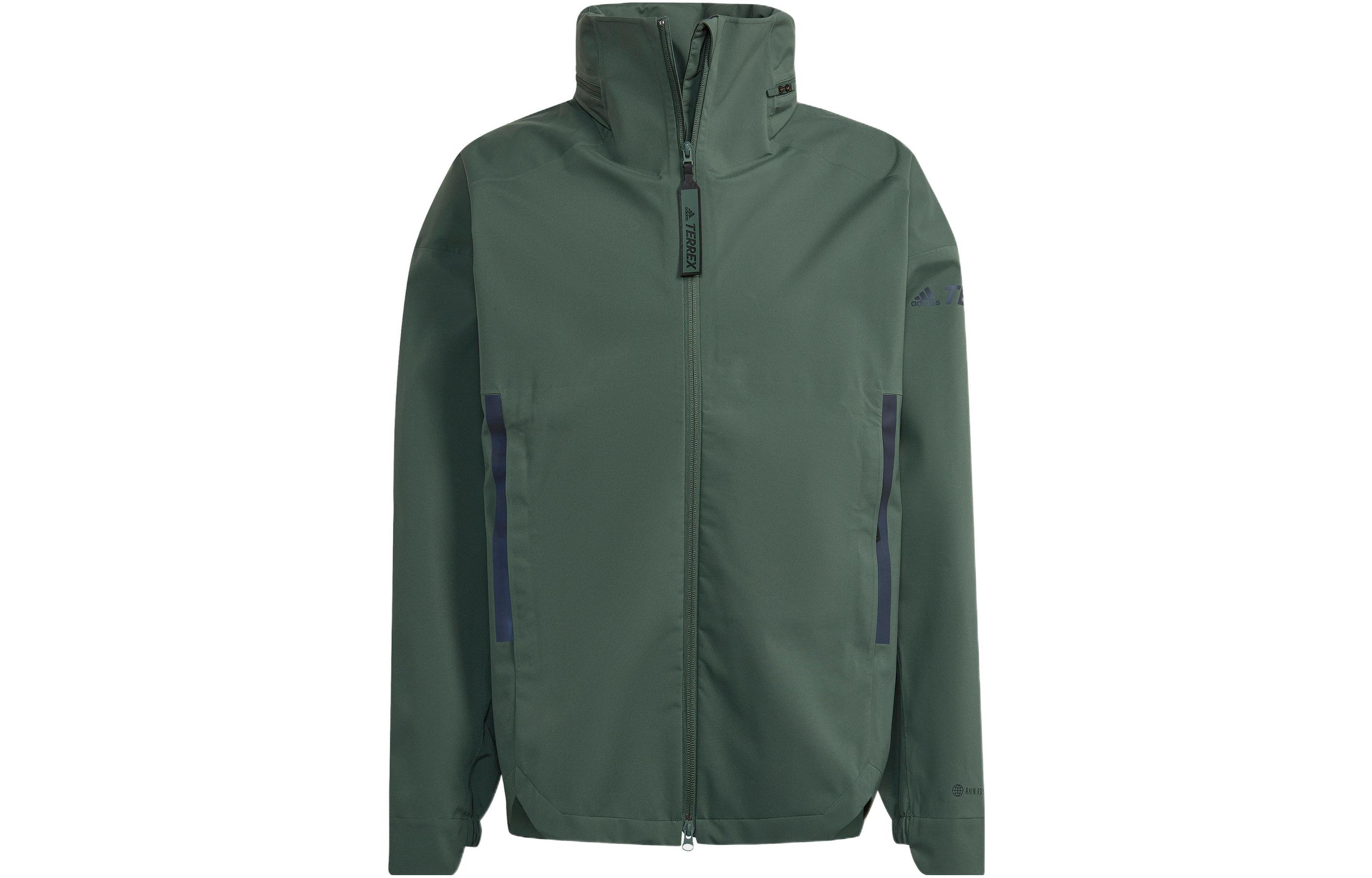 adidas Terrex C Myshelter R r Green Waterproof Windproof Jacket HG6028