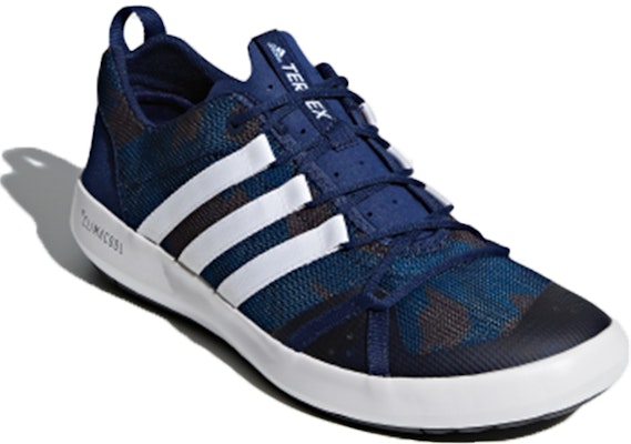 adidas Terrex Cc Boat Grafis 'Biru Putih' AQ0343 Lookbook adidas Terrex Cc Boat Grafis 'Biru Putih' AQ0343