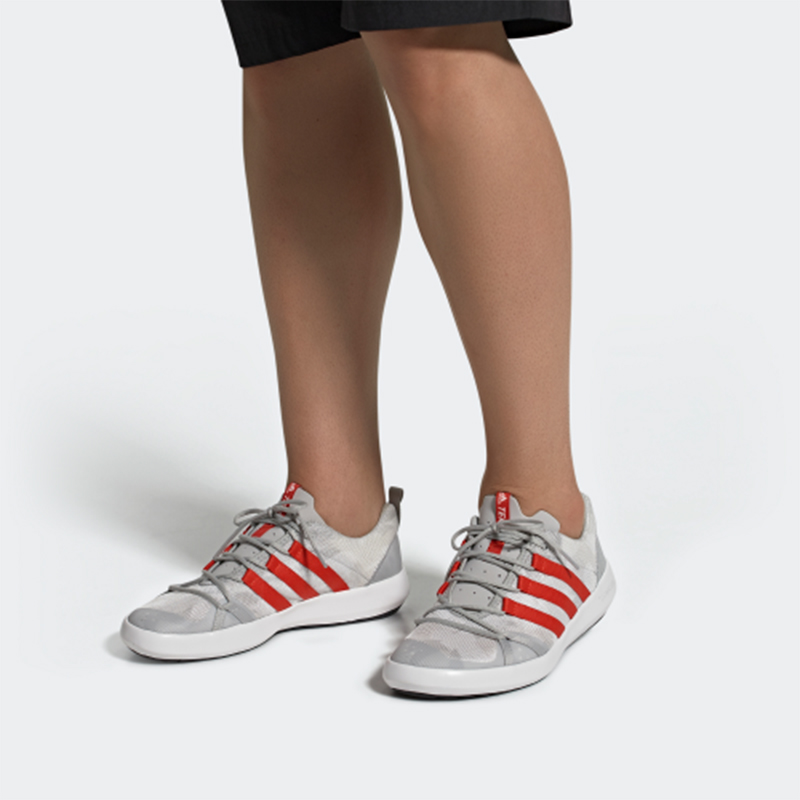 Sizing adidas Terrex CC Boat Graphic Grijs/Rood EF2947