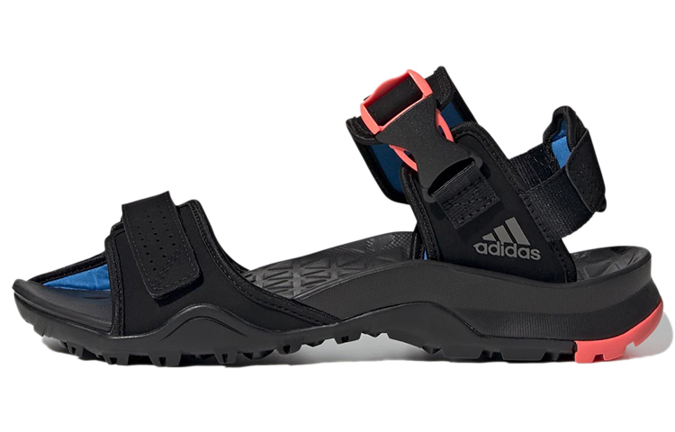 adidas Cyprex Ultra II Sandals Core Grey Three Turbo 'Black'