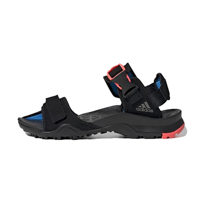 adidas Cyprex Ultra II Sandals Core Grey Three Turbo 'Black'