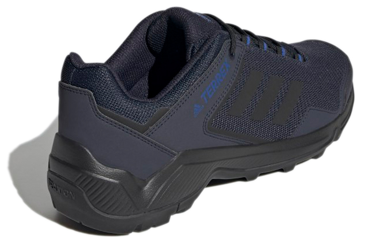 Shop adidas Terrex Eastrail 舒適耐磨 低筒登山戶外鞋 炭黑