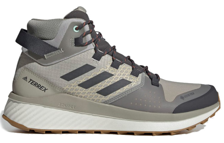 adidas Terrex Folgian Hiker Mid GTX 'Gray White' 圖 2