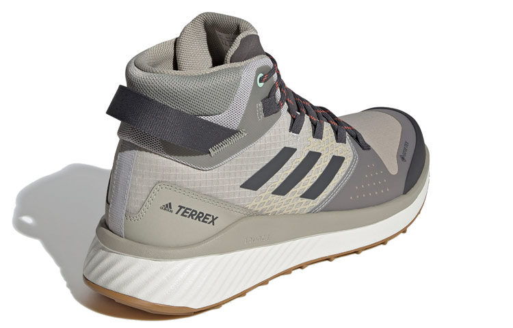 adidas Terrex Folgian Hiker Mid GTX 'Gray White' 圖 4