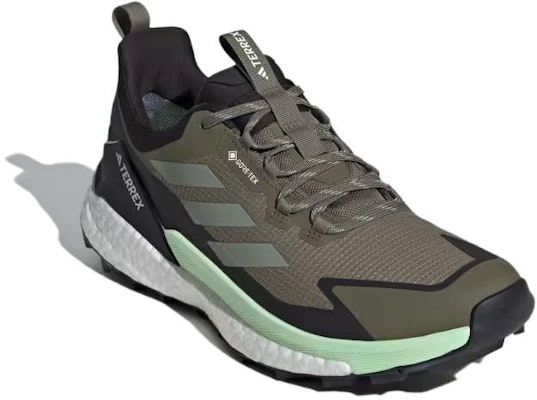 adidas Terrex Free Hiker 2.0 Low GORE-TEX 'Olive Strata Silver Green' IE5104 Lookbook adidas Terrex Free Hiker 2.0 Low GORE-TEX 'Olive Strata Silver Green' IE5104