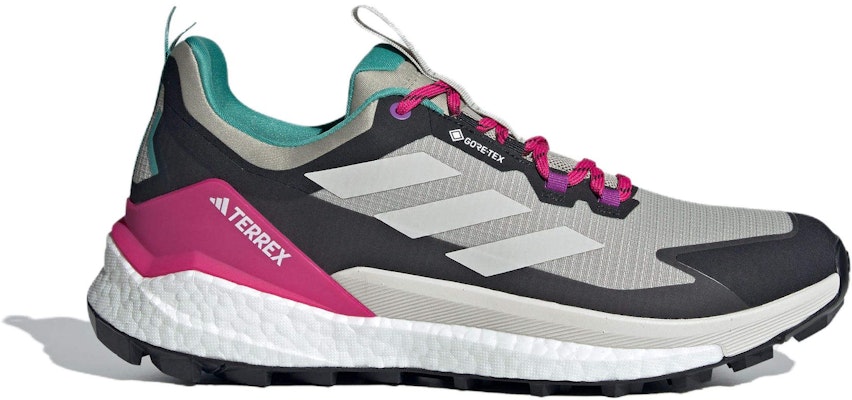 adidas Terrex Free Hiker 2.0 Low GORE-TEX 'Talc Real Magenta' IE5105 Details for adidas Terrex Free Hiker 2.0 Low GORE-TEX 'Talc Real Magenta' IE5105