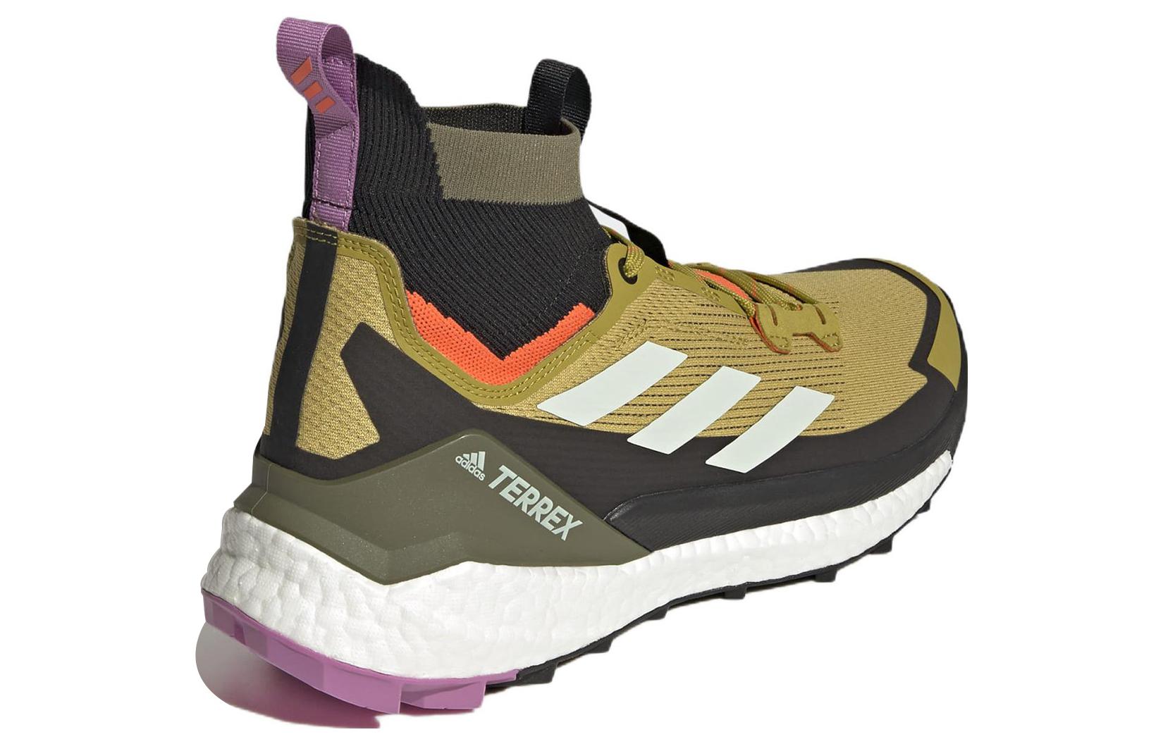 Shop 阿迪达斯 Terrex Free Hiker 2 '脉冲橄榄冲击橙' GZ0681