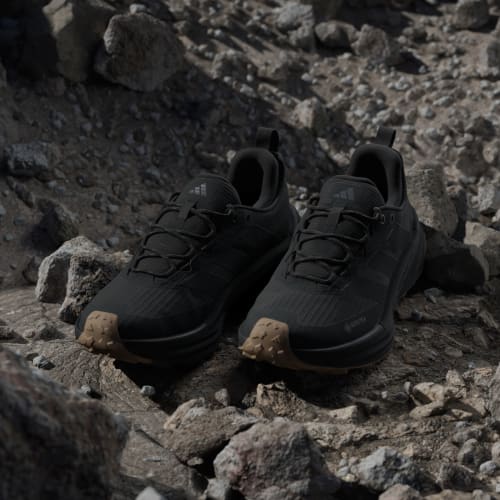 Purchase adidas Terrex Free Hiker 3 Low GORE-TEX 登山鞋 黑色/黑色/棕氧化色 HQ9292