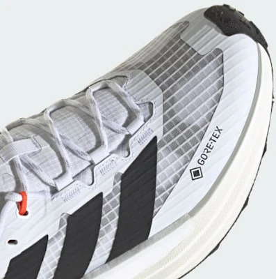 adidas TERREX Free Hiker 3低筒GORE-TEX登山鞋 雲白/核心黑/米白 KI8275 1