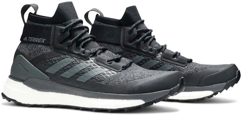 adidas Terrex Free Hiker 運動 高幫 跑步鞋 男款 黑色 Cheap adidas Terrex Free Hiker 運動 高幫 跑步鞋 男款 黑色