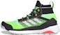 adidas Terrex Free Hiker 'Signal Green' Lelaki Hiking Kasut FV6790