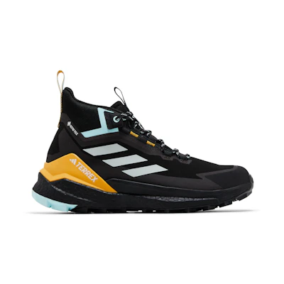 adidas Terrex Free Hiker GORE-TEX 2.0 'Black Aqua Yellow'
