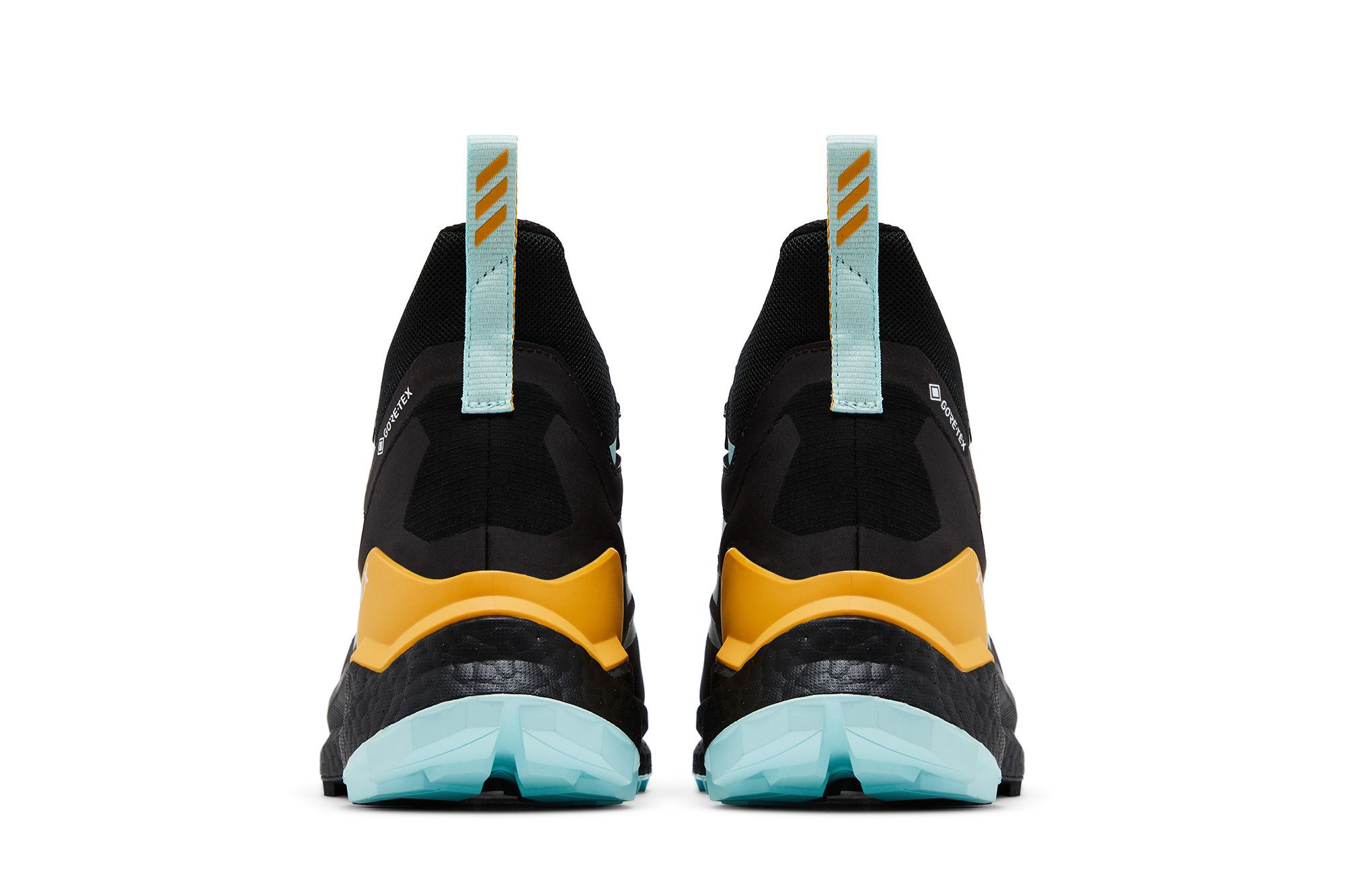 Details for adidas Terrex Free Hiker GORE-TEX 2.0 'Hitam Biru Kuning' IF4919