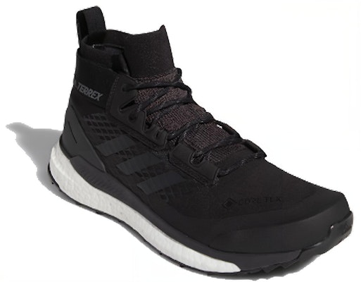 adidas Terrex Free Hiker Gore-Tex 'Core Black' Hitam Inti G26535 Lookbook adidas Terrex Free Hiker Gore-Tex 'Core Black' Hitam Inti G26535