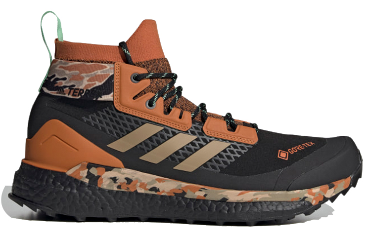 adidas Terrex Free Hiker GTX 'Black Orange' 圖 2