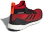 Shop adidas Terrex Free Hiker GTX 'Burgundy' Lelaki Perempuan Kasut G26536