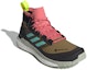 Lookbook adidas Terrex Free Hiker Gtx 'Kuning Coklat Merah Jambu' FZ2506