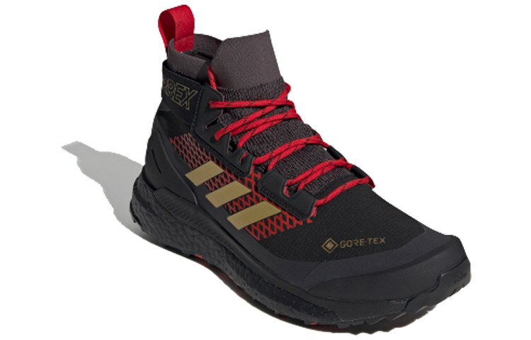 Order 阿迪达斯 Terrex Free Hiker GTX 黑/红/金 FW1174