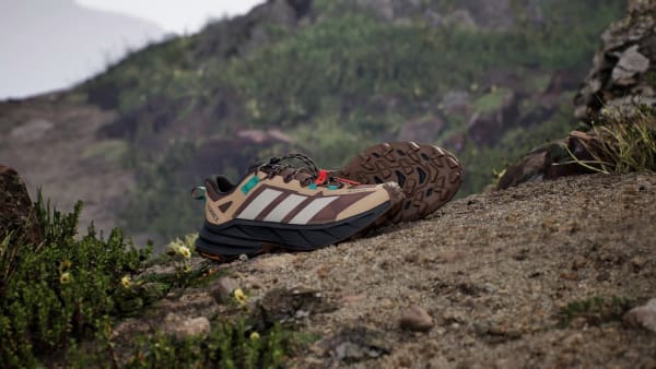 Order adidas Terrex Free Hiker SL GTX Kasut Hiking Lelaki Earth Strata/Beige/Pure Teal KJ4429