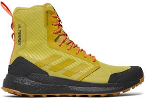 adidas Terrex Free Hiker XPL Gore-Tex 'Pulse Olive Gum' GX3865 adidas Terrex Free Hiker XPL Gore-Tex 'Pulse Olive Gum' GX3865