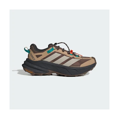 Adidas Terrex Freehiker SL GORE-TEX Hiking Shoes Earth Strata/Beige/Pure Teal
