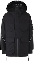Order adidas Terrex FW22 黑色連帽羽絨外套 帶毛帽 刺繡Logo 男女適用 HM9698