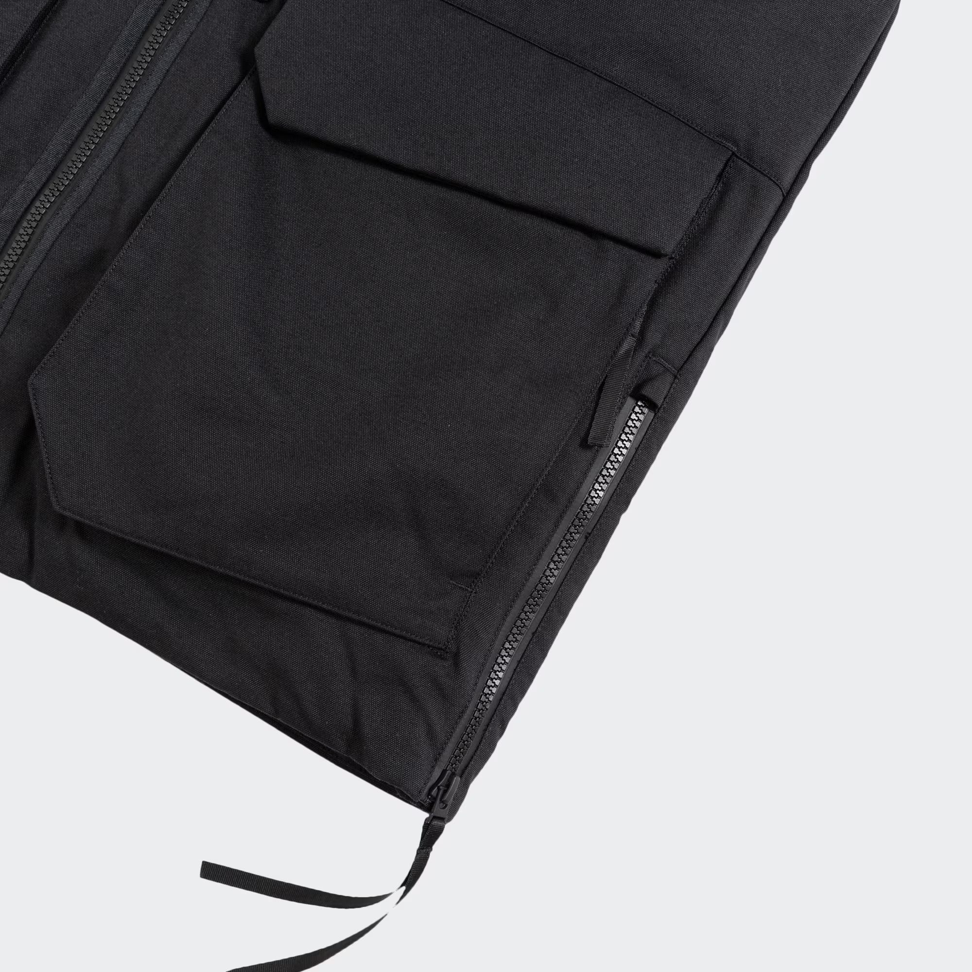 Purchase adidas Terrex FW22 Black Parka Down Jacket with Fur Hood and Logo Embroidery Unisex HM9698