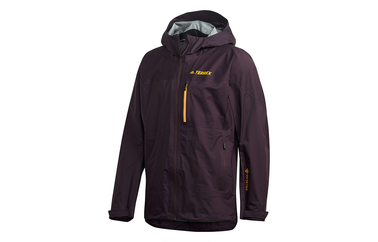 adidas Terrex GTX Outdoor Jacket Deep Purple GH1557