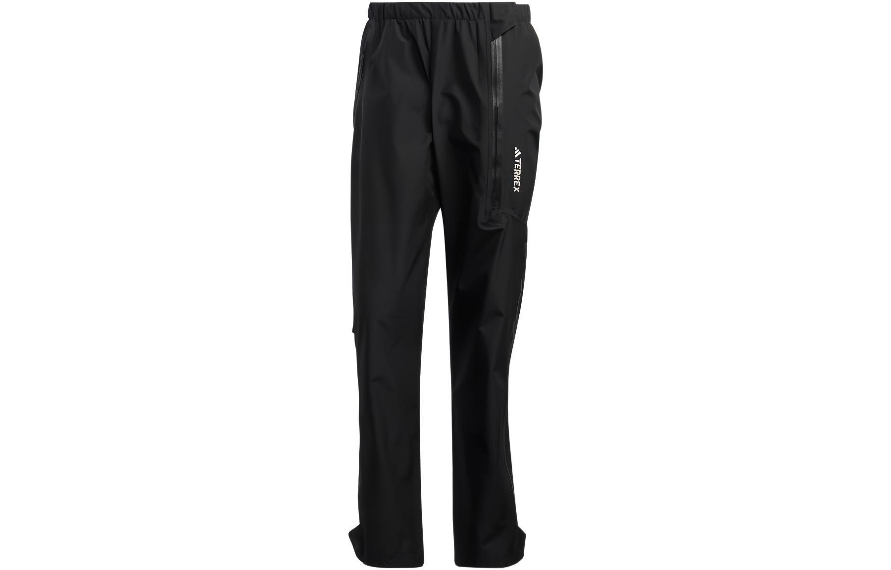 adidas Terrex Gore-Tex Paclite Rain Pants  Outdoor Sports Black Pants. HN2949