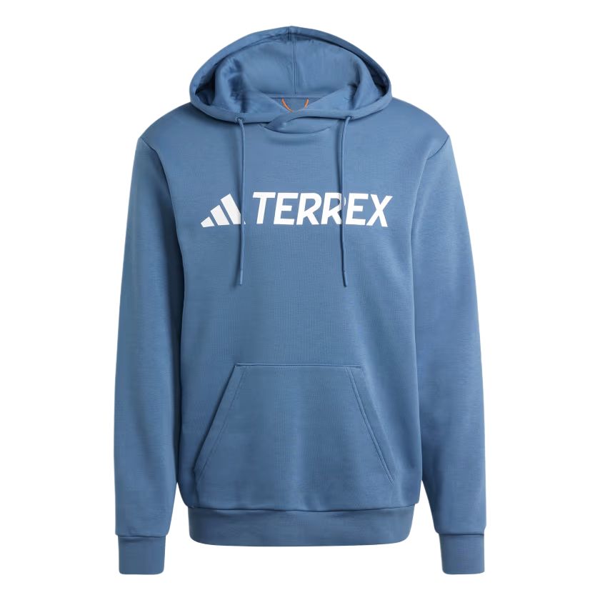 adidas Terrex Graphic Print Outdoor Hoodie - Mystic Steel IZ3306