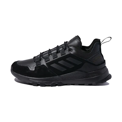 adidas Terrex Hikster Leather Low 'Black Grey'