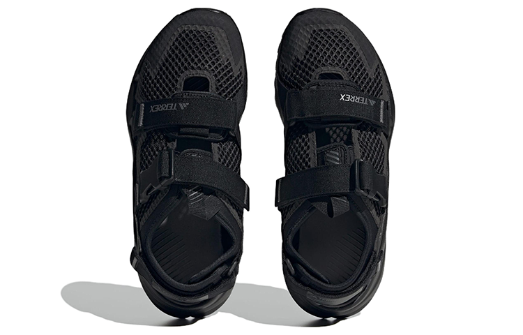 Details for adidas Terrex Hydroterra AT Sandals 'Core Black Grey' IF7596