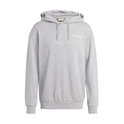 adidas TERREX Logo Hoodie Light Grey Pullover IB6564