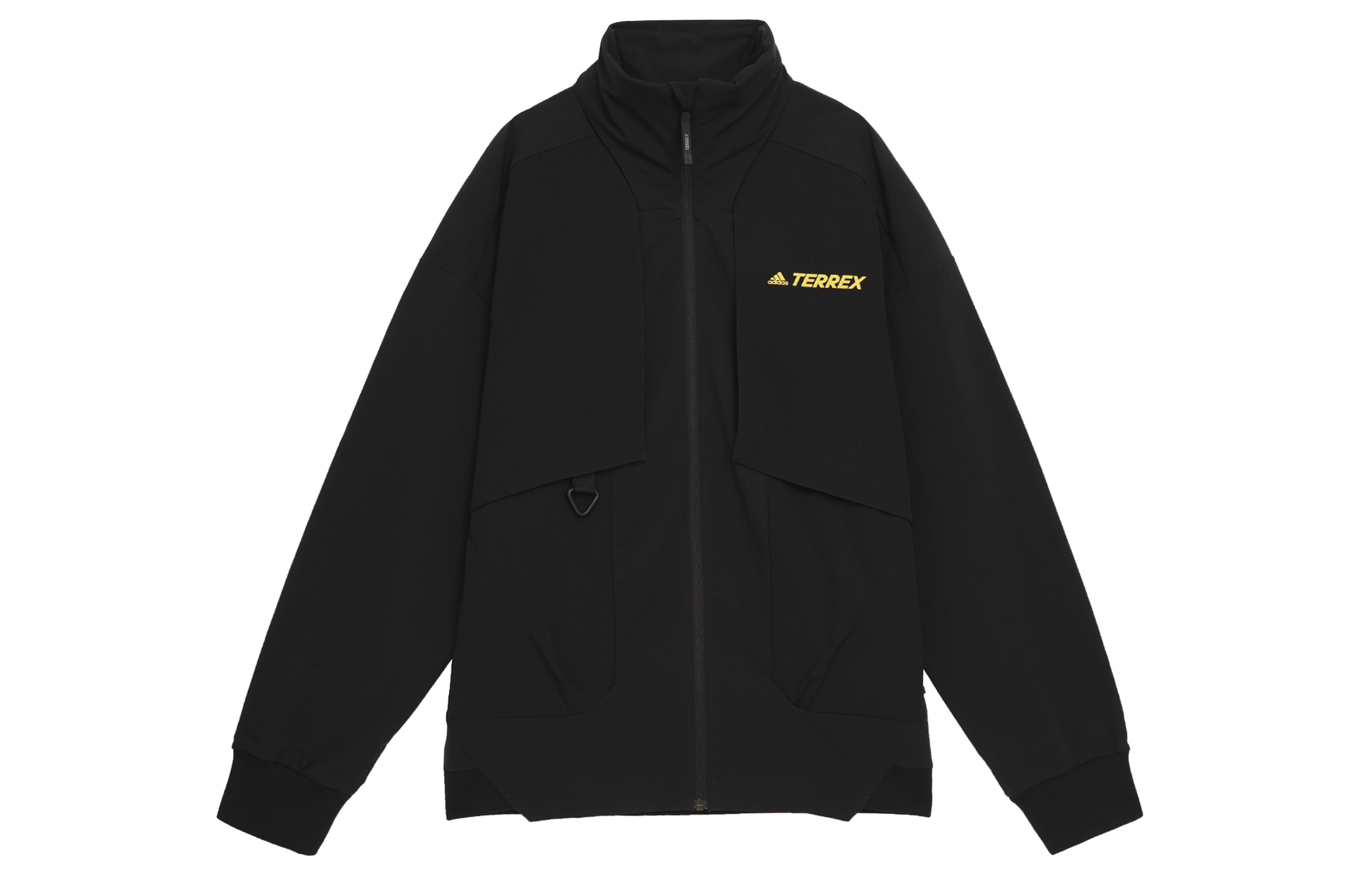 adidas Terrex Logo Outdoor Utility Jacket Black - Unisex HN2027