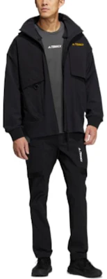 adidas Terrex Logo Outdoor Utility Jacket Black - Unisex HN2027 Purchase adidas Terrex Logo Outdoor Utility Jacket Black - Unisex HN2027