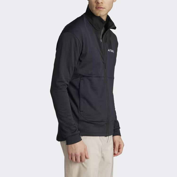 Purchase adidas Terrex Multi Light Fleece Full-Zip Jacket Black Outdoor Jacket IB1818