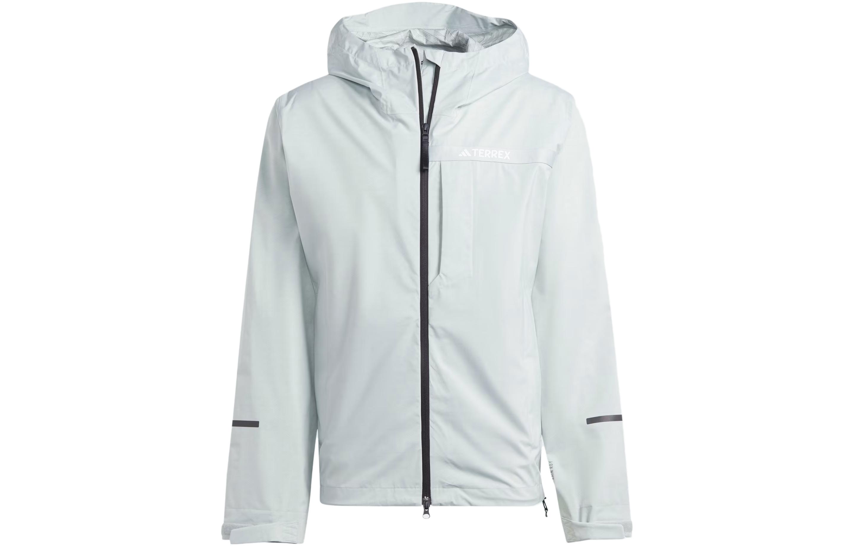 adidas Terrex Multi RainRdy 25L Hooded Jacket Light Blue HZ9262