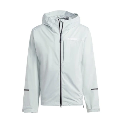 adidas Terrex Multi RainRdy 25L Hooded Jacket Light Blue HZ9262