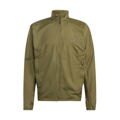 adidas Terrex Multi Windbreaker Olive Green Lightweight Jacket HM4029