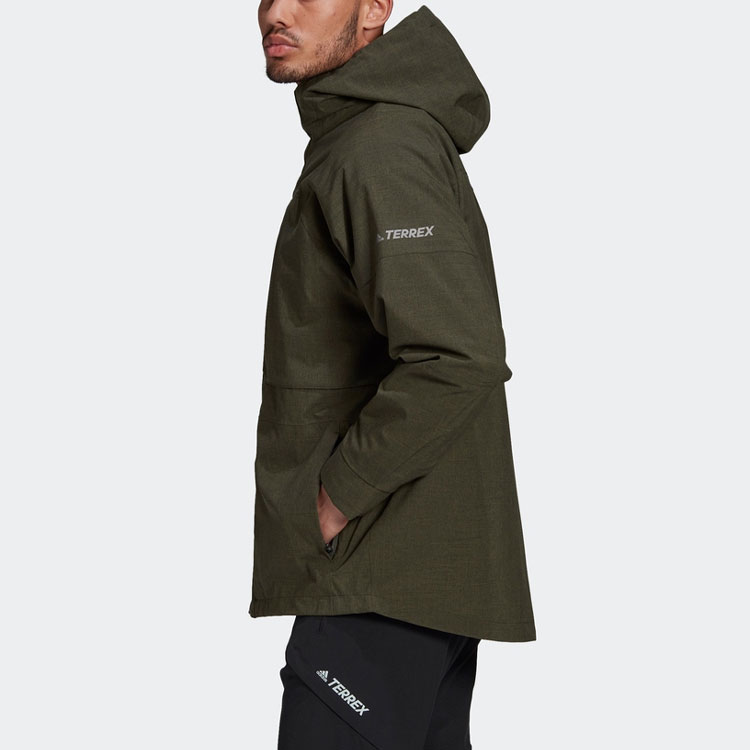 Purchase adidas Terrex Outdoor 3-in-1 Insulated Hooded Jacket Green GE9895