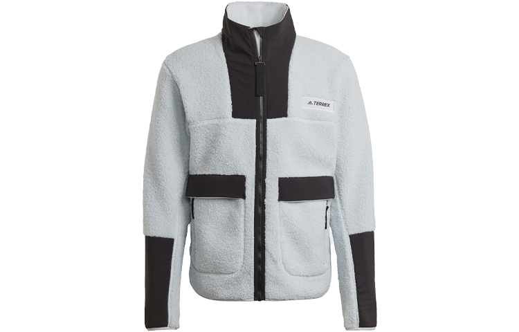 adidas Terrex Outdoor Fleece Jacket Winter Light Blue GI7381