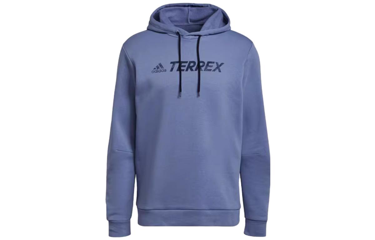 adidas Terrex Outdoor Sports Hoodie Blue GU8976